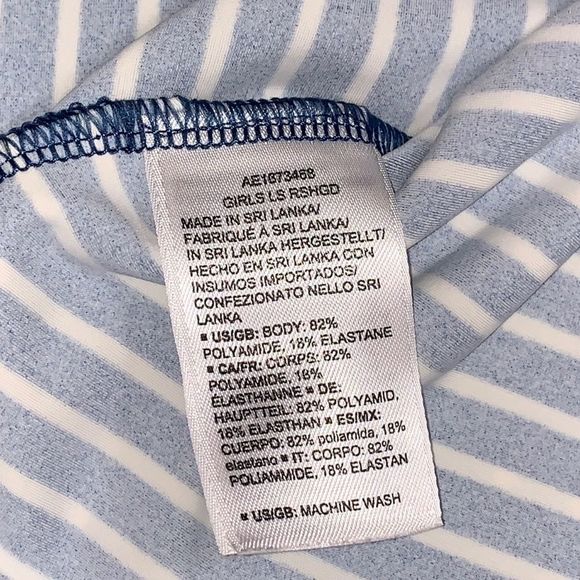 Amazon Essentials Striped Rashguard Size 3T - Picture 3 of 5